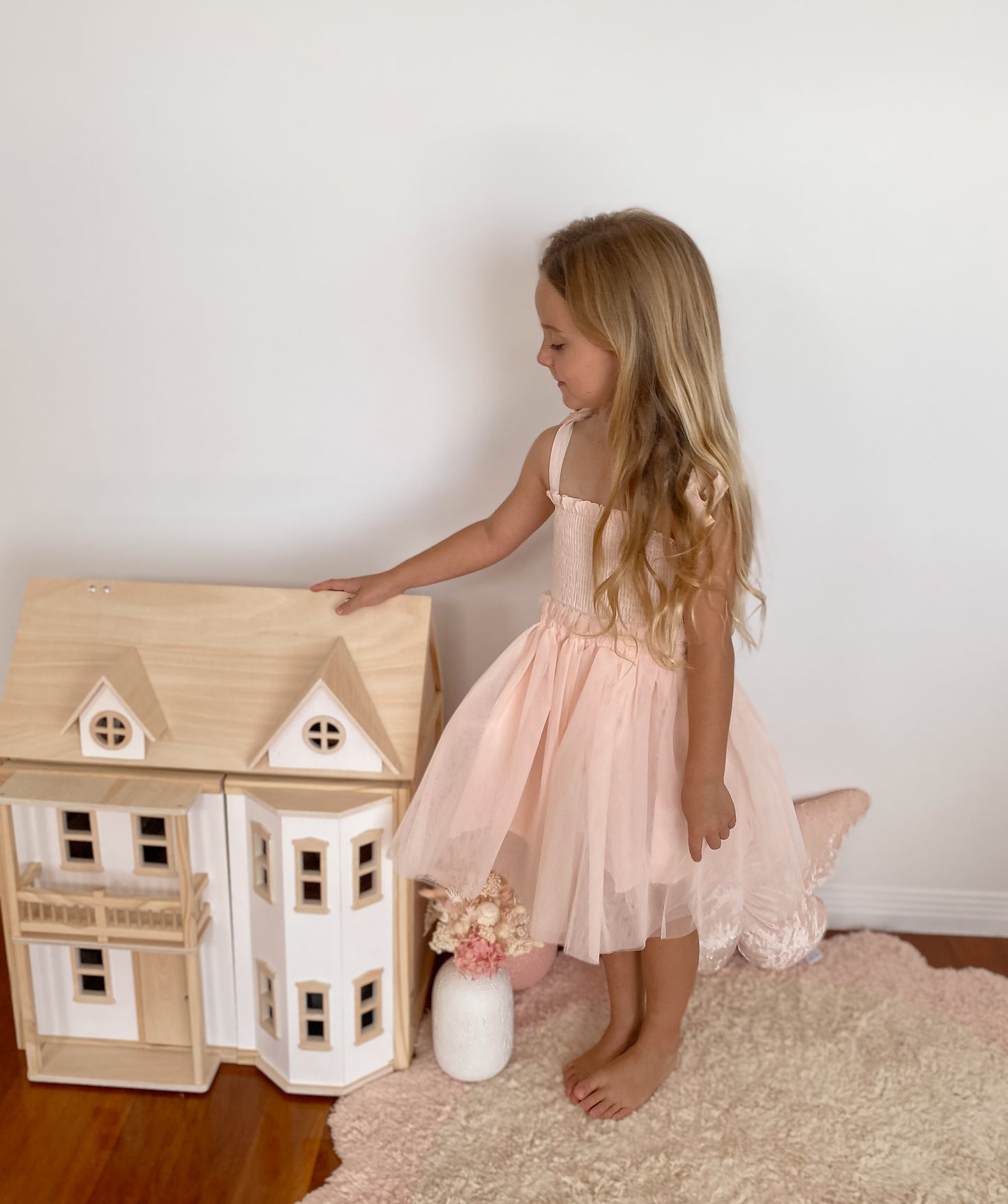 Pink Tulle Ballerina Dress