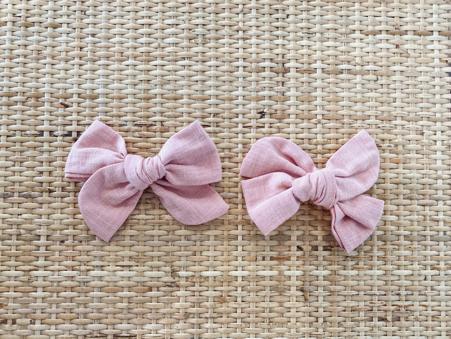 Bow Hair Clip Set