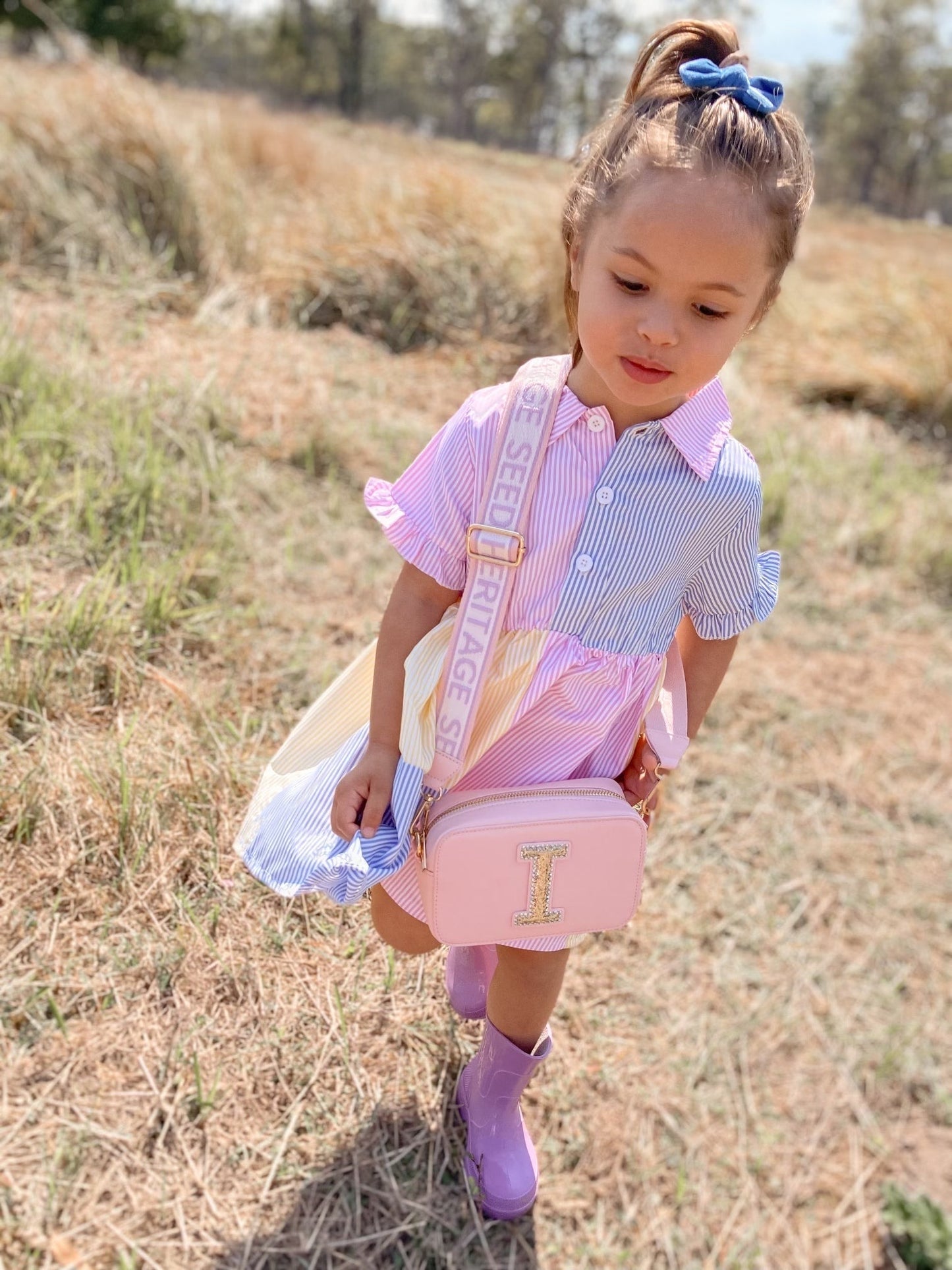 Baby Girl Colour Block Dress