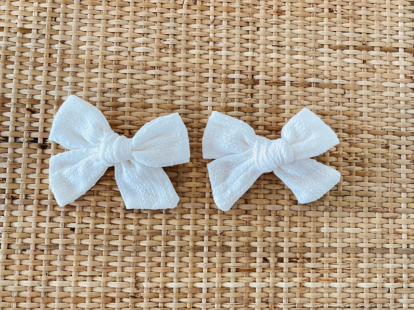 Bow Hair Clip Set