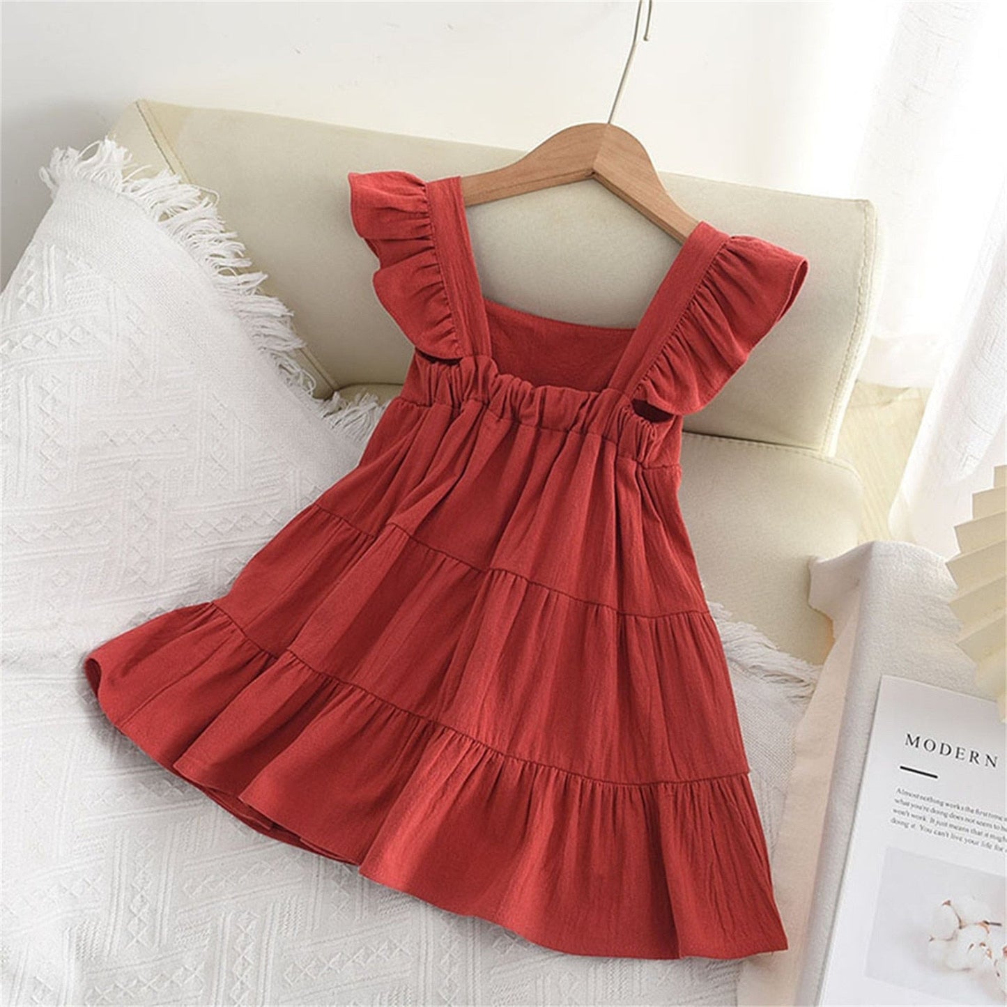 Red Girls Sundress