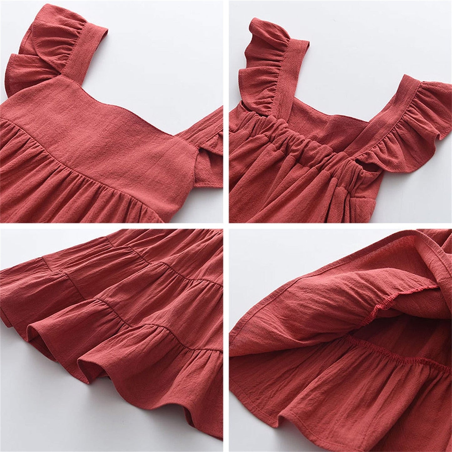 Red Girls Sundress